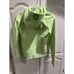 Rare Women’s LULULEMON Lime Green Scuba Hooded Full Zip Athletic Jacket Size 4
