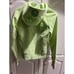 Rare Women’s LULULEMON Lime Green Scuba Hooded Full Zip Athletic Jacket Size 4