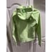Rare Women’s LULULEMON Lime Green Scuba Hooded Full Zip Athletic Jacket Size 4