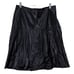 Per Se black silk tiered ruffle peasant skirt witchy core, dark academia 12 US