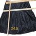 Per Se black silk tiered ruffle peasant skirt witchy core, dark academia 12 US