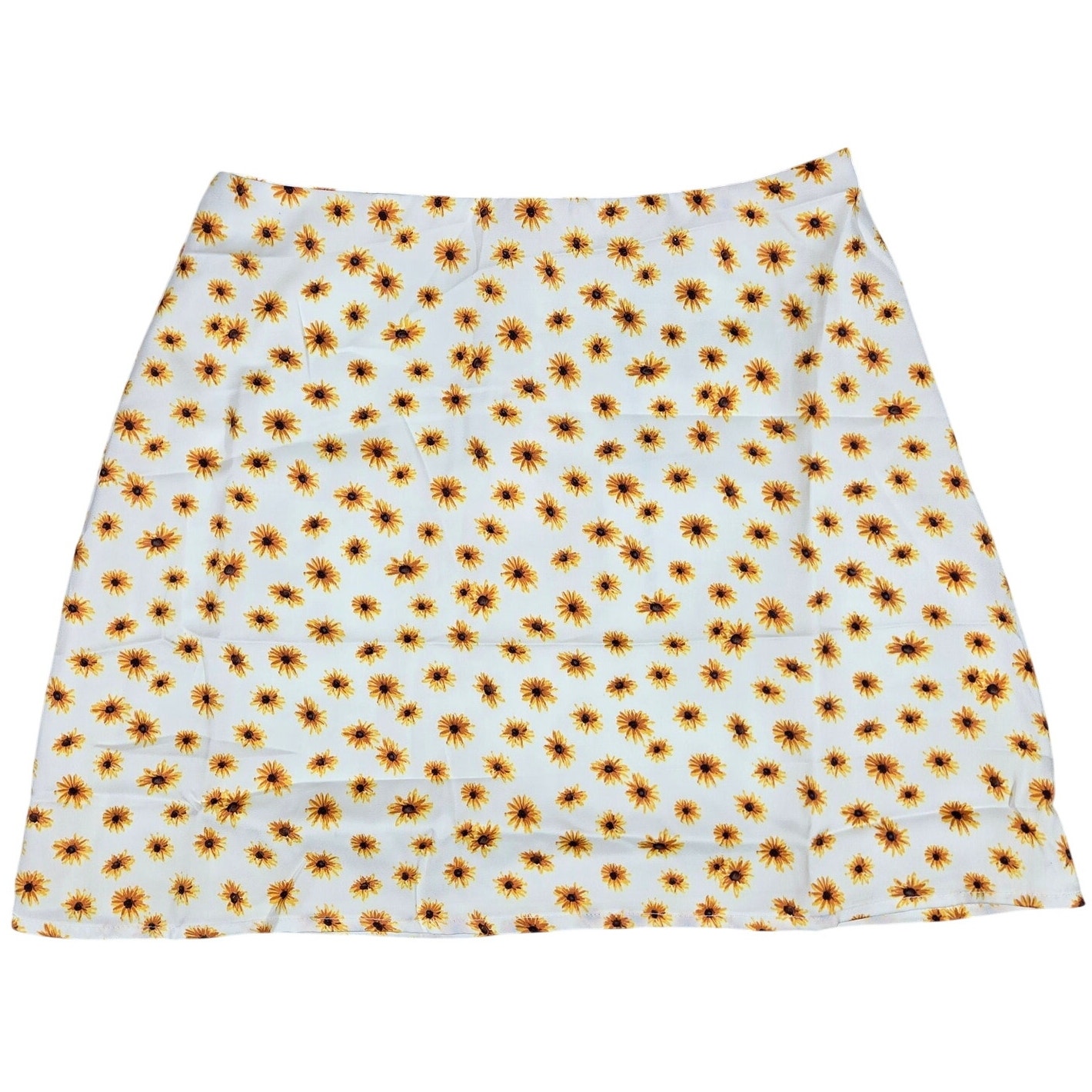 WeWoreWhat Mini Slip Skirt in Ditsy Daisies S NWT