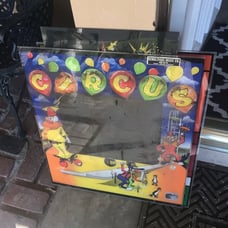 Circus Arcade Video Game Monitor Bezel