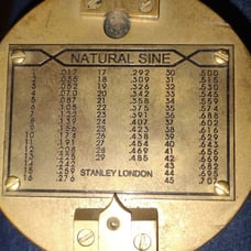 Vintage Brass Nautical Compass