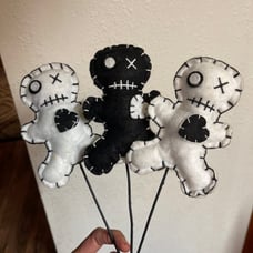 3 Crafting Voodoo Doll Decorations
