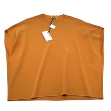 2023SS AURALEE KNIT BIG SLEEVELESS PULLOVER