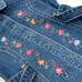 NWT Arizona Jean Company Long Sleeve Denim Shirt Dress & Hat in Blue 3T VINTAGE