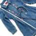 NWT Arizona Jean Company Long Sleeve Denim Shirt Dress & Hat in Blue 3T VINTAGE