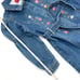 NWT Arizona Jean Company Long Sleeve Denim Shirt Dress & Hat in Blue 3T VINTAGE