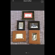Vintage photo frames