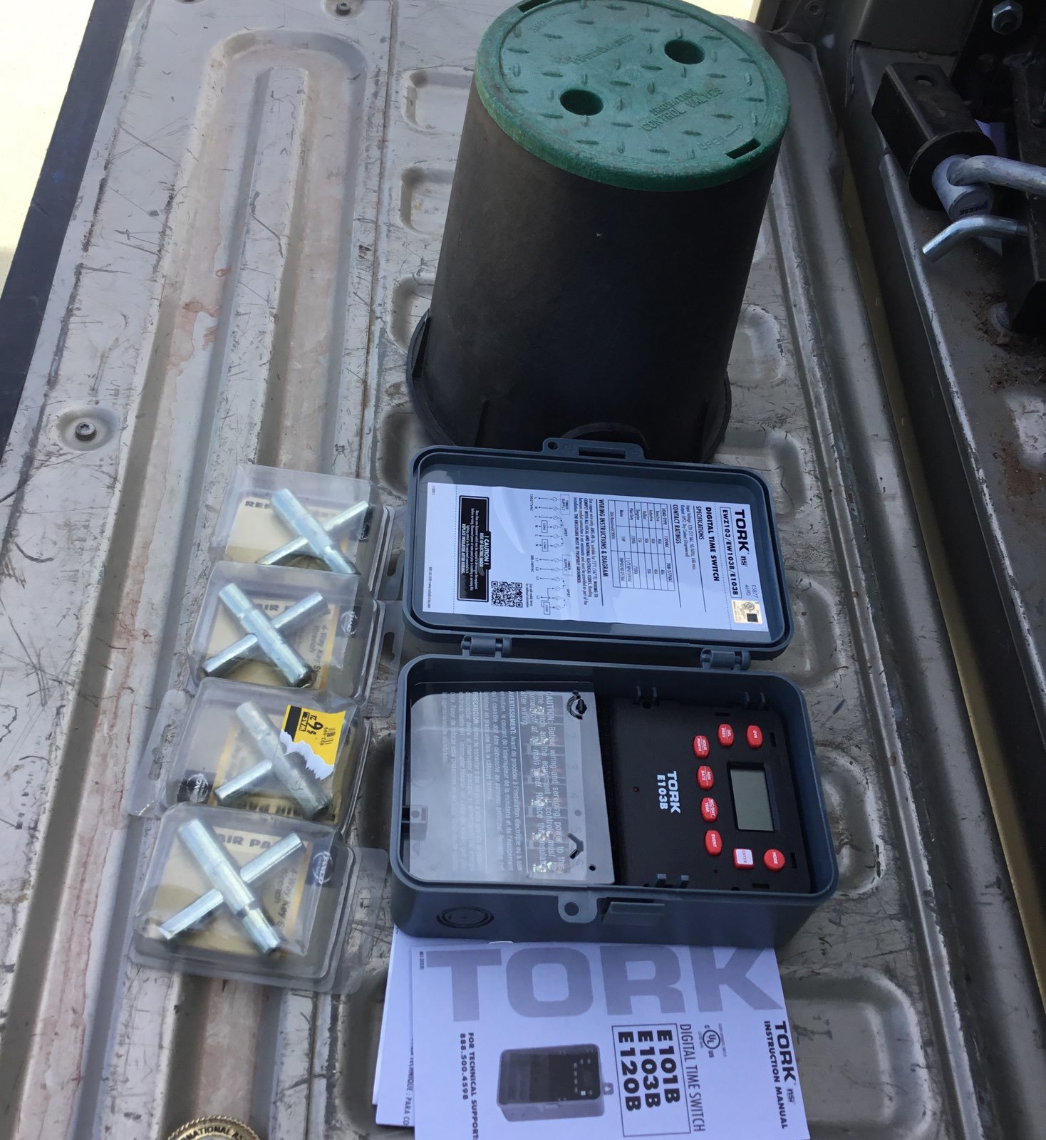 Water sprinkler parts