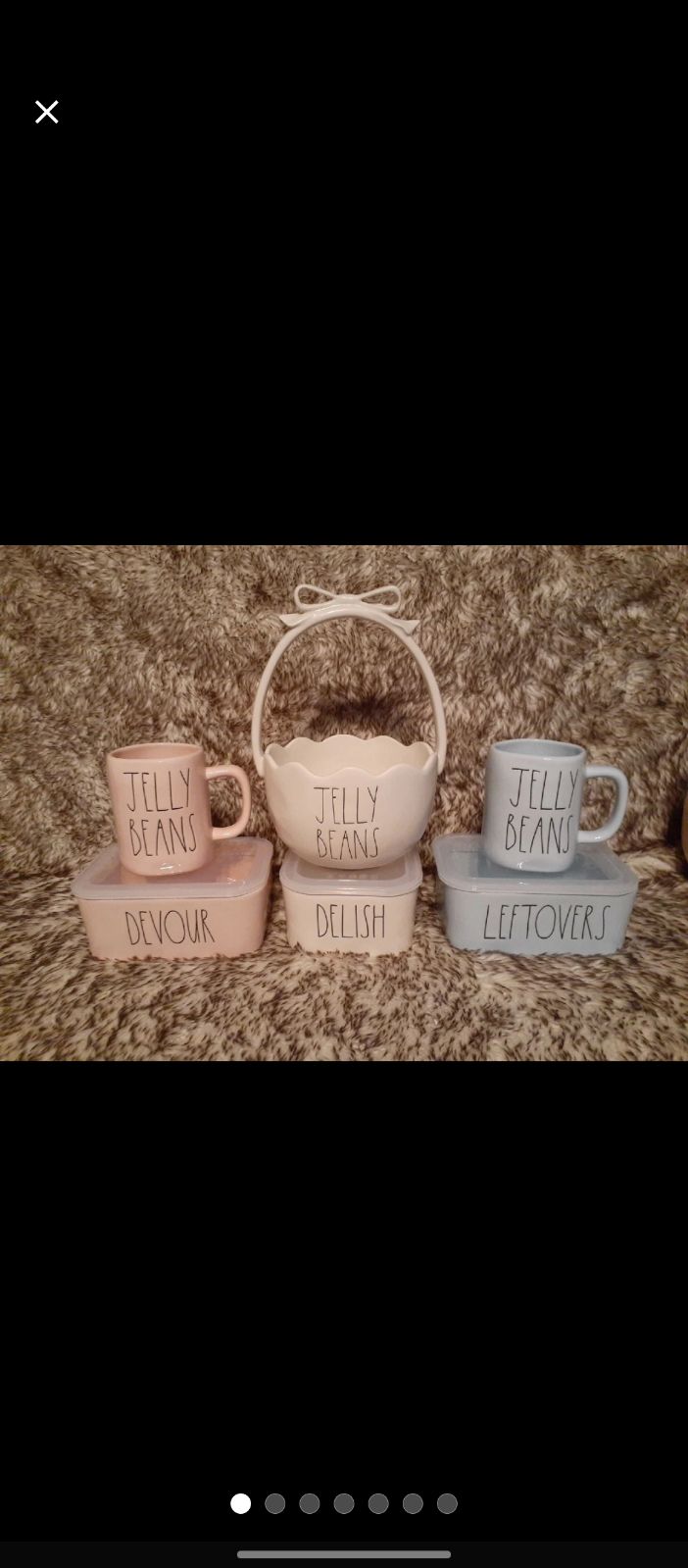 Rae Dunn spring basket easter collection 2020