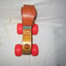 vintage 1966 fisher price number 711 cry baby bear pulltoy