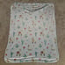 Cactus Llama Sun Plants Baby Blanket Lovey Fleece Sherpa 30x38 RN 119741