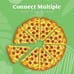 Giant Inflatable Pizza Slice Pool Float, Fun Pool Floaties, Swim Party Toy