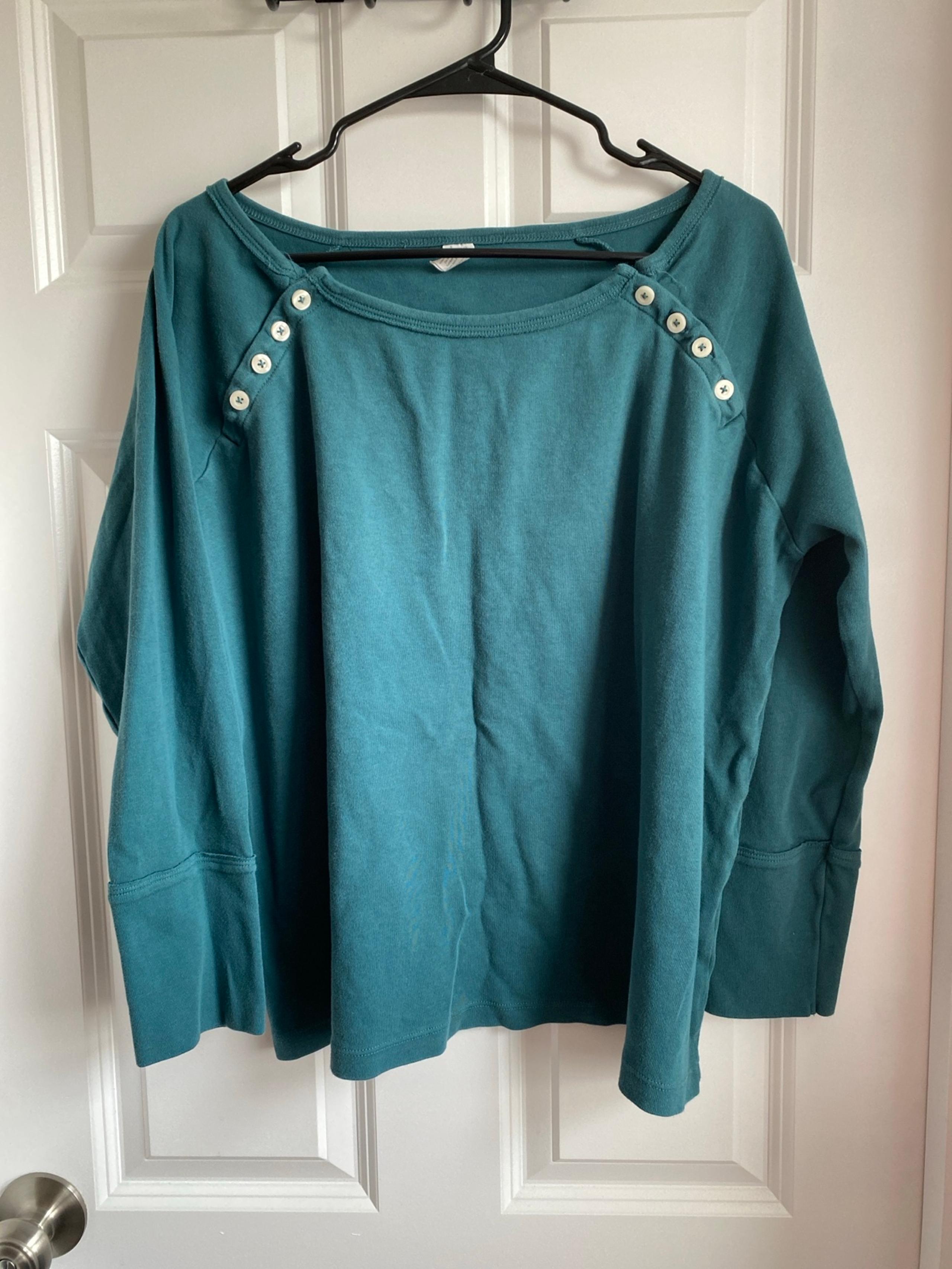 Teal Button Shirt