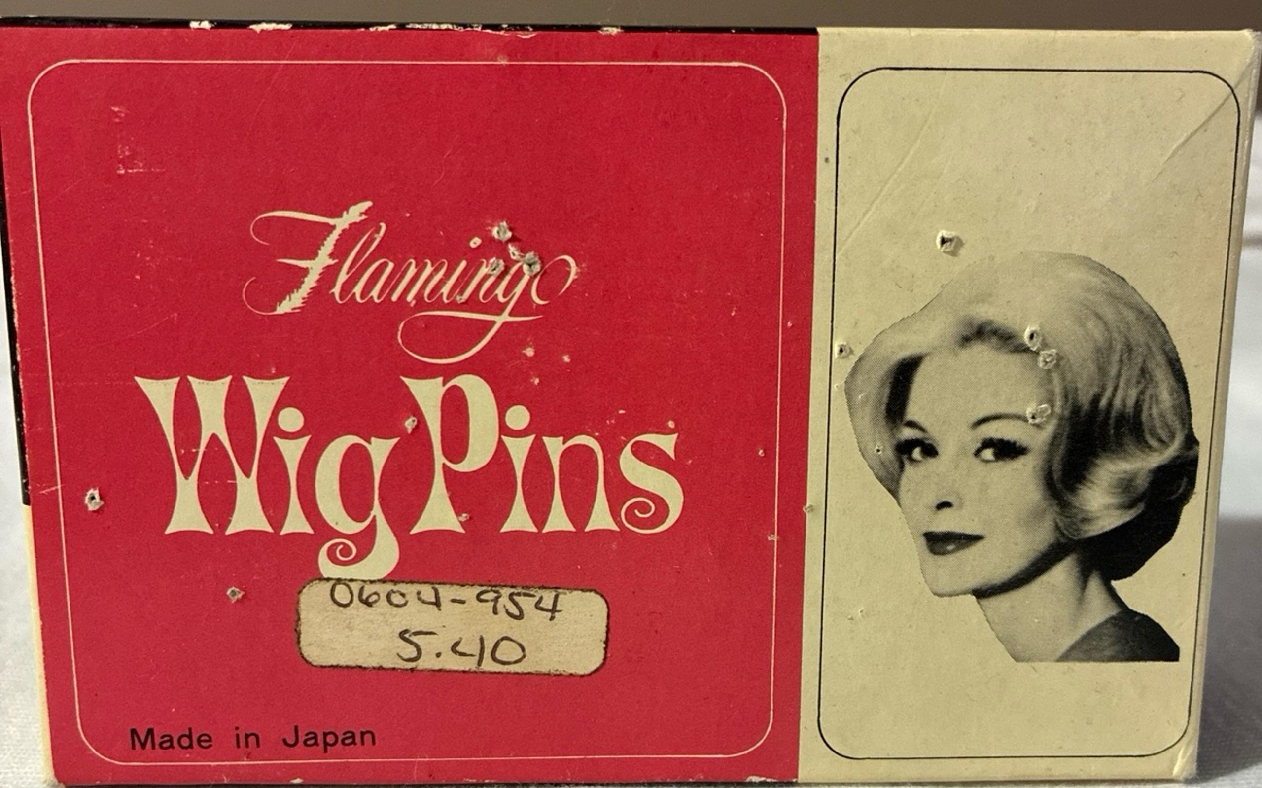 Vintage Flamingo Wig Pins