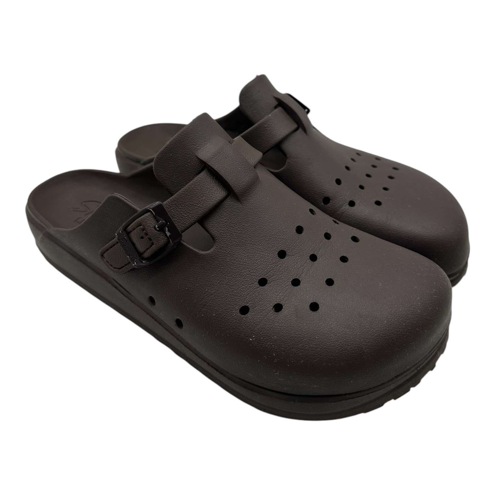 Skechers Cali Breeze 2.0 Sugar Kisses Clogs Womens 10 Brown Slip On Shoes