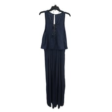 The Jet Set Diaries Souks Jumpsuit Ink Blue Size Small