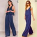 The Jet Set Diaries Souks Jumpsuit Ink Blue Size Small