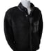 Goodfellow & Co Mens Lightweight Faux Fur Fleece Sweater Jacket, Black Soft Warm