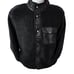 Goodfellow & Co Mens Lightweight Faux Fur Fleece Sweater Jacket, Black Soft Warm