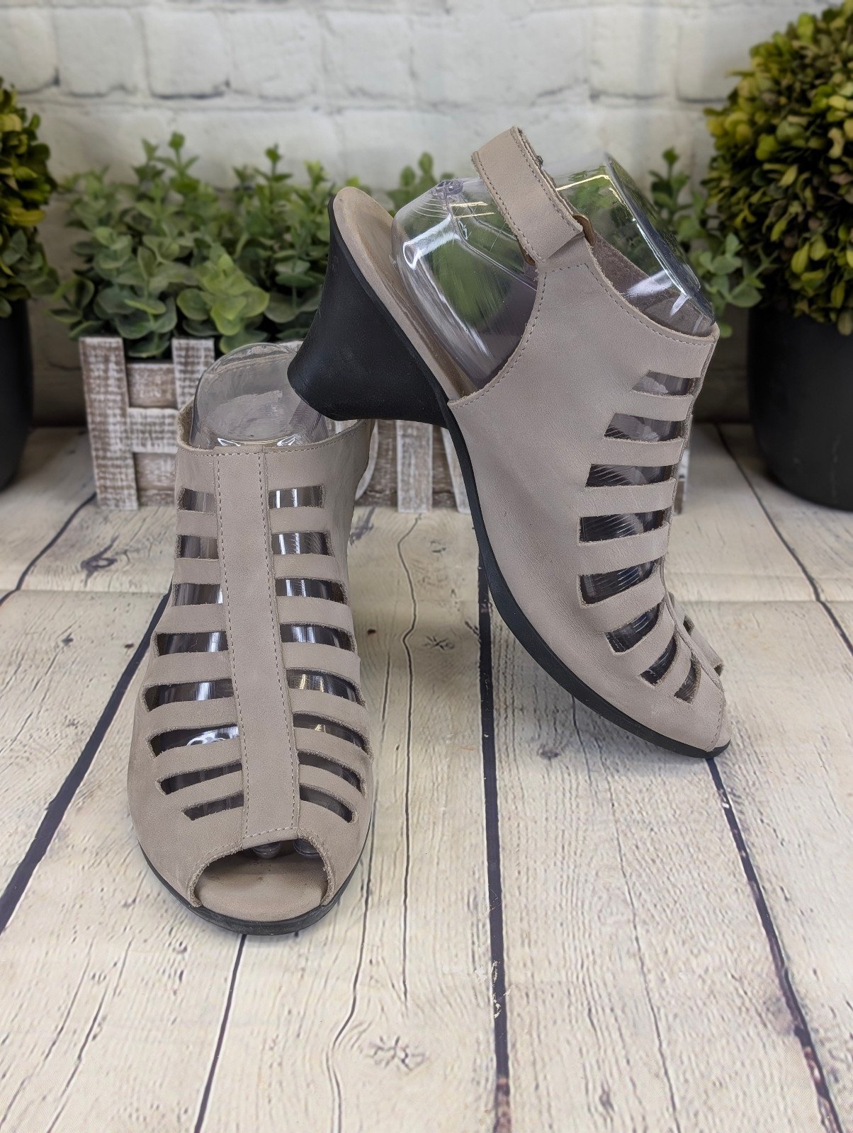 Arche Soexor Slingback Wedge Sandal - Size EU 41