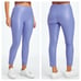 NEW Fabletics Vegan Leather High-Waisted Legging Bellflower (Blue Purple) Medium