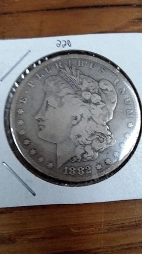 1882-S Morgan Silver Dollar