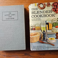 2 Vintage Cookbooks HB
