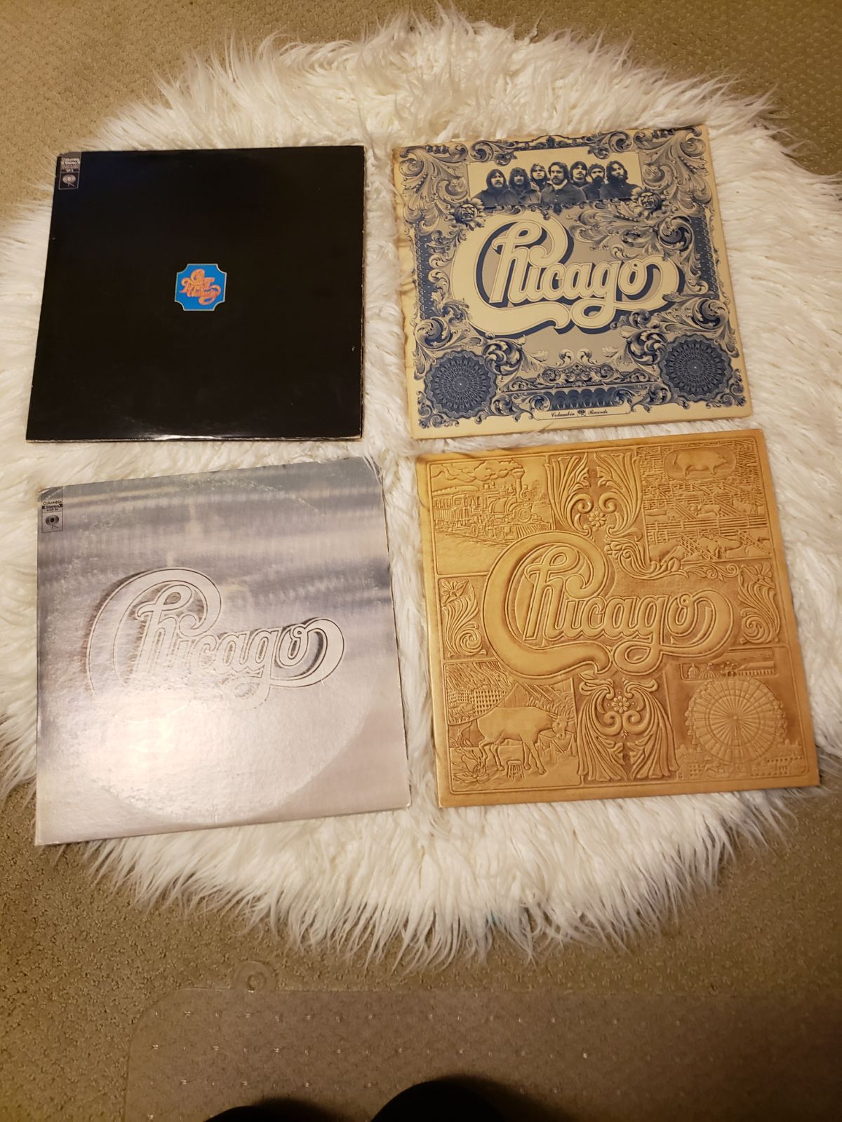 Chicago Vinyl LP Record Bundle