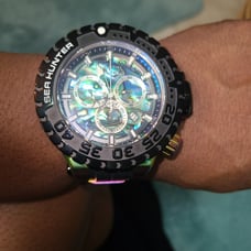 Invicta Sea Hunter Quartz Silicone Watch