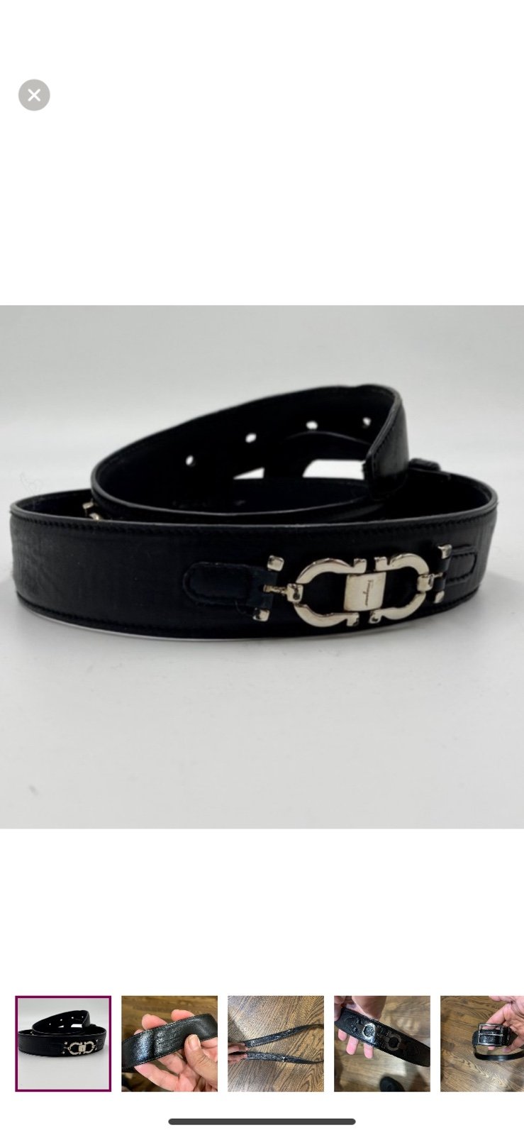 Salvatore ferragamo belt