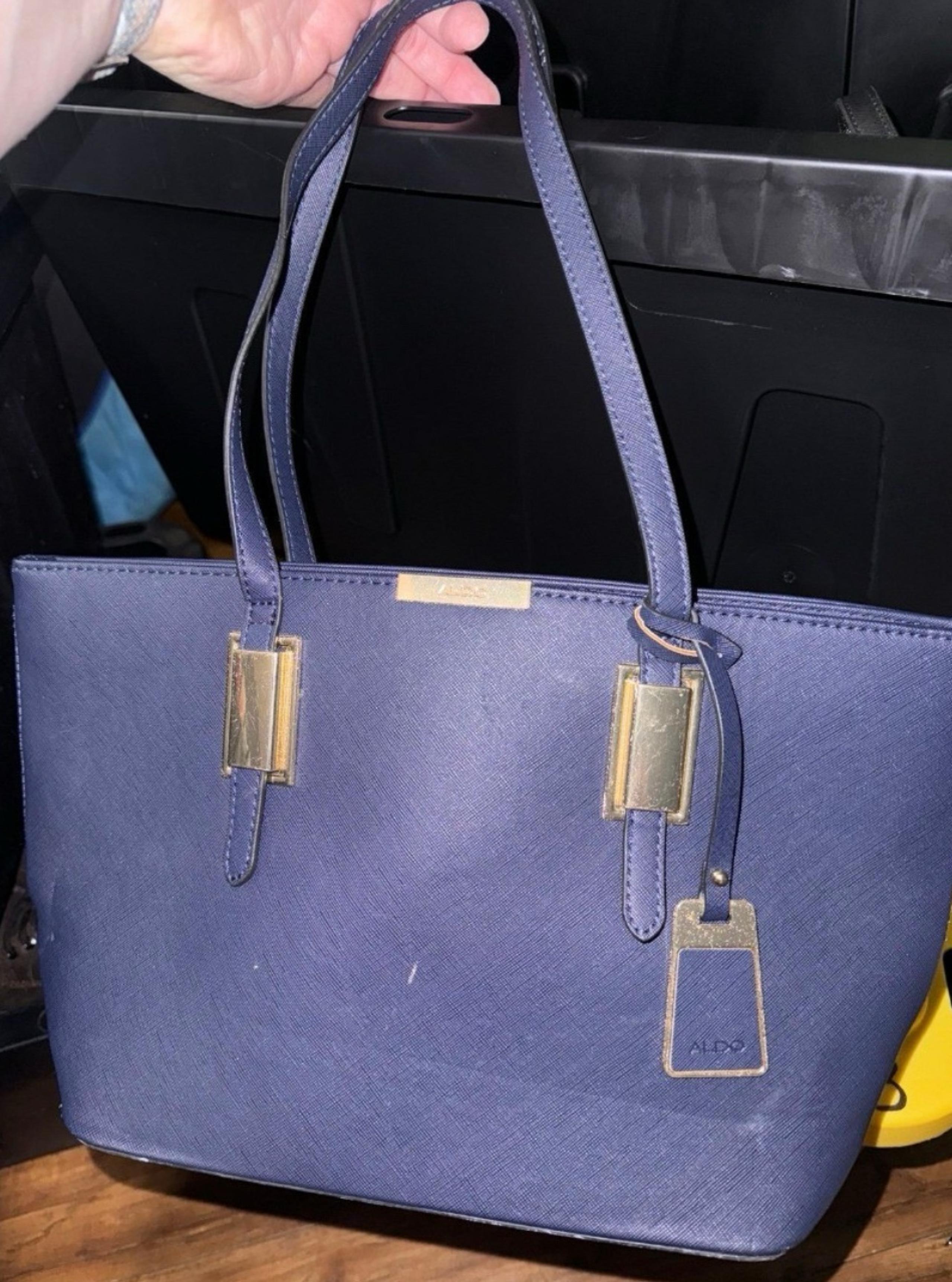 Aldo Brand Pocketbook purse dark blue