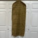 Vintage Garment Bag Dress Storage Paisley Fabric Metal Zipper