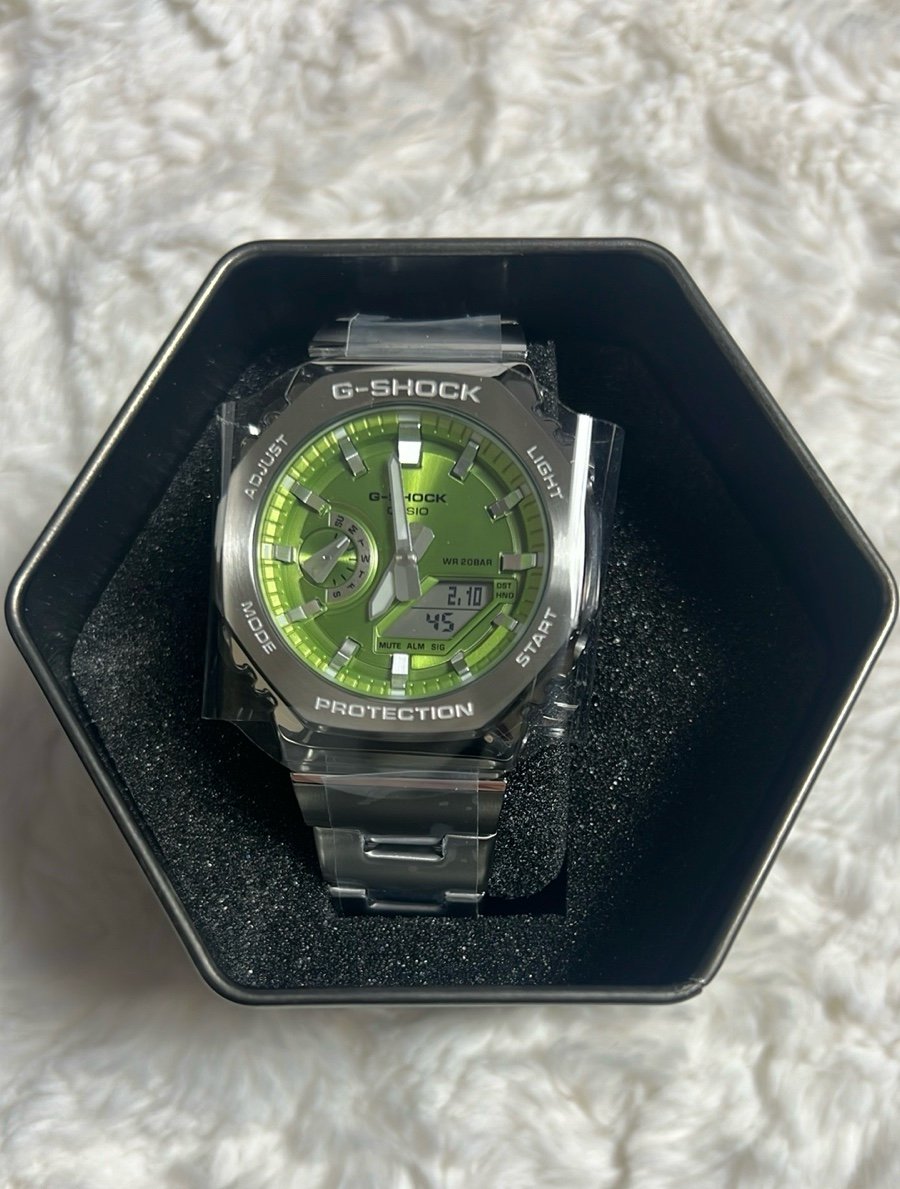 G-SHOCK Green Dial Watch. Brand new with tags.