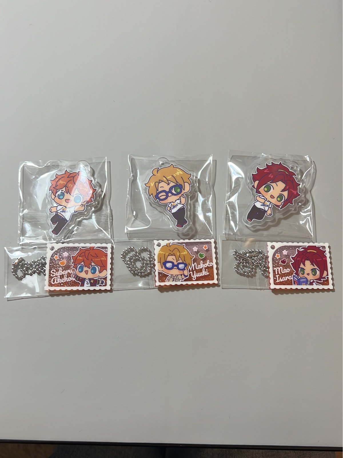 Ensemble stars Trickstar CN exclusive acrylic keychain set