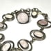 Vintage Bracelet Ring Pink MOP Shell 925 Sterling Silver Vtg Jewelry Set O24