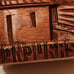 HandCarved Wooden Honduras Jewelry Storage Box Chest [C-55]