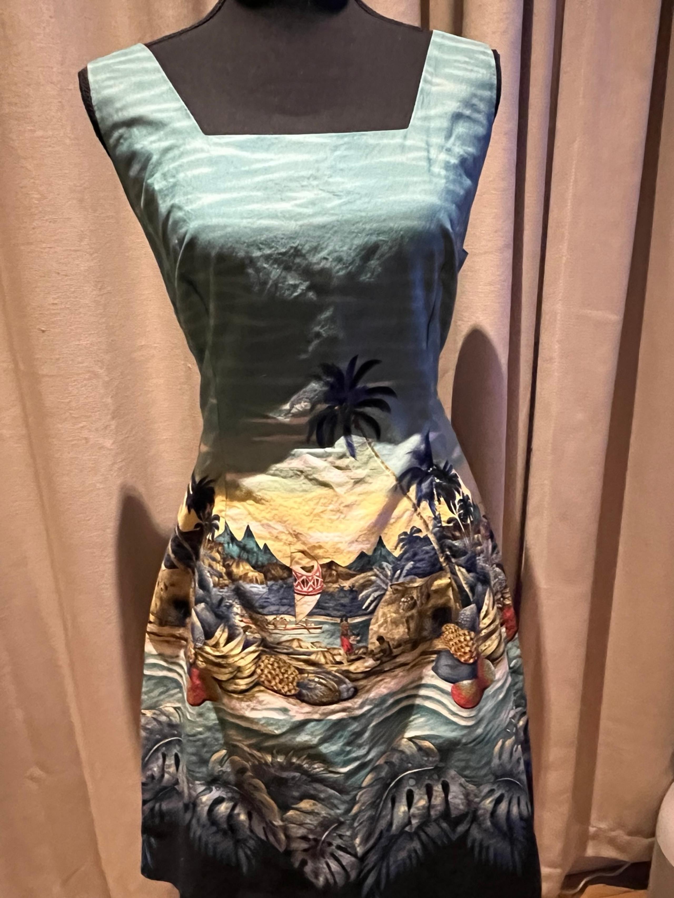 Royal Creations Hawaiian Sundress Island Print Size XL