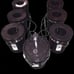 6-Plant Drip Recircurlating Hydroponic System W/ 5-Gallon Main Control Reservoir