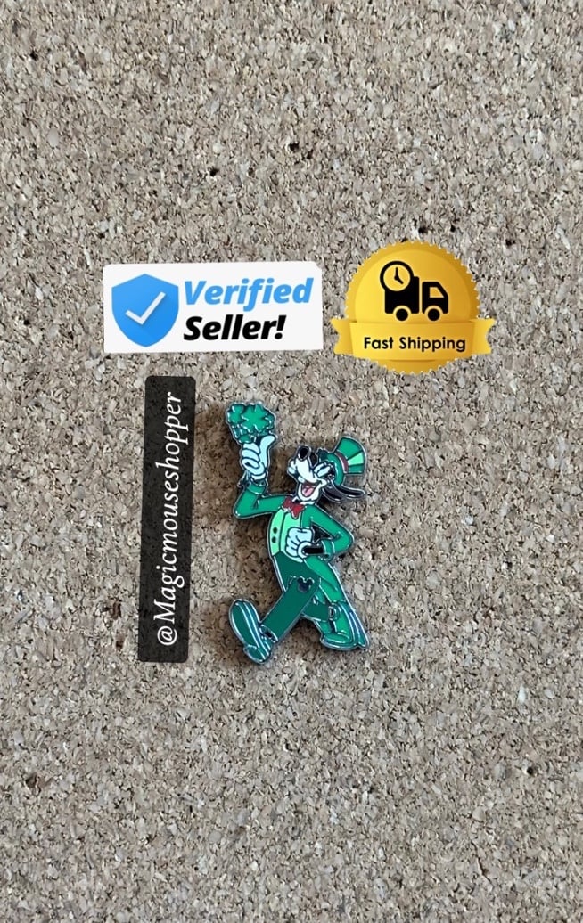 2025 Hidden Mickey Disneyland Pin- Mickey Holidays (St. Patrick’s Day)