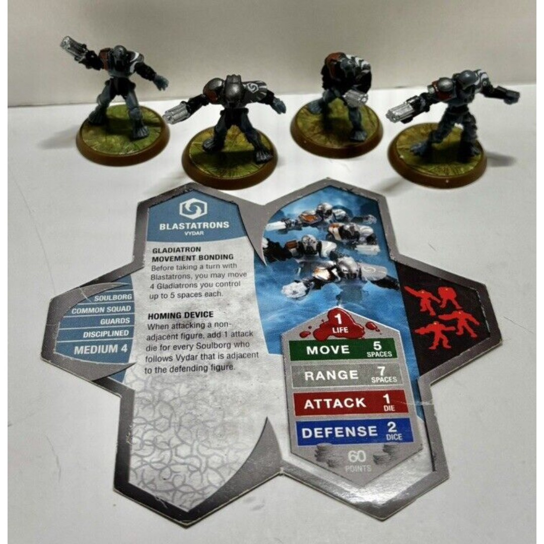 Heroscape Thora's Vengeance Blastatrons Wave 5 Squad Complete