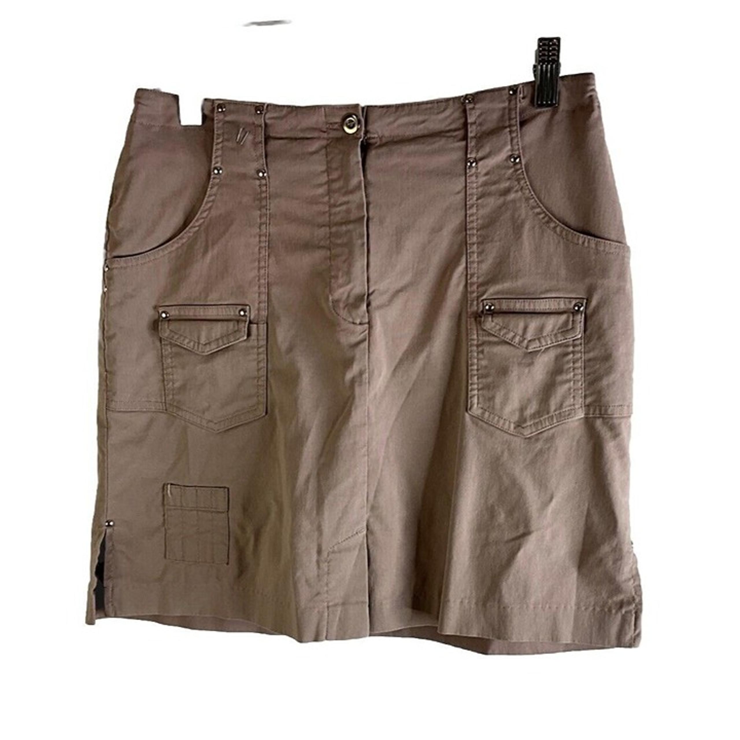 Jamie Sadock Womens 4 Nylon Cargo Pocket Skirt Tennis Golf