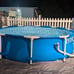 Intex 10'x30 pool with cover and pump