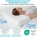 NEW Cervical Neck Pillow, Side Sleeper Pillow for Neck Pain Relief Queen Size