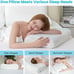 NEW Cervical Neck Pillow, Side Sleeper Pillow for Neck Pain Relief Queen Size