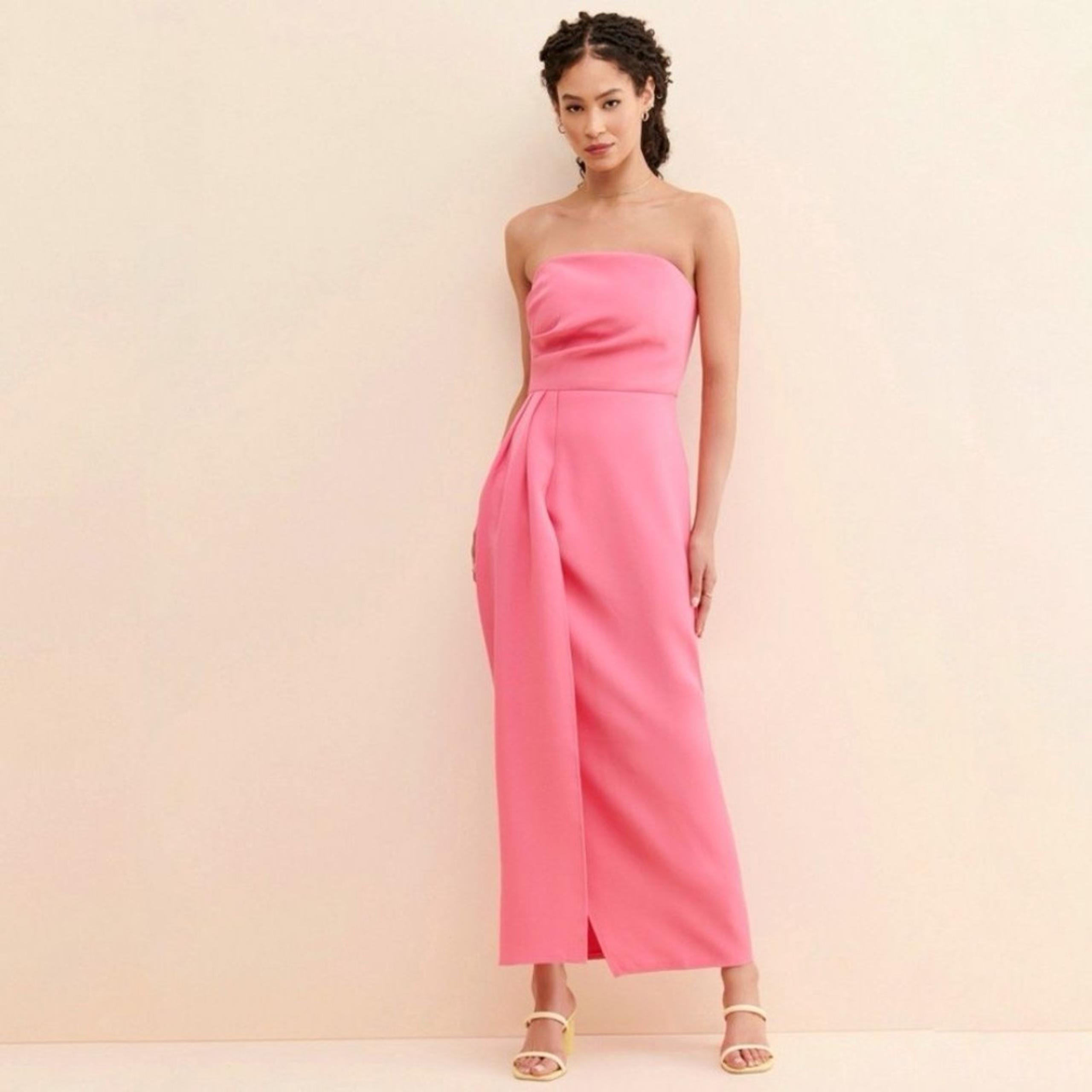 Keepsake Strapless Gown Dress in Pink Size 8