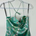 SER.O.YA Green Nautical Farah Silk Dress NWT Size XS