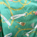 SER.O.YA Green Nautical Farah Silk Dress NWT Size XS